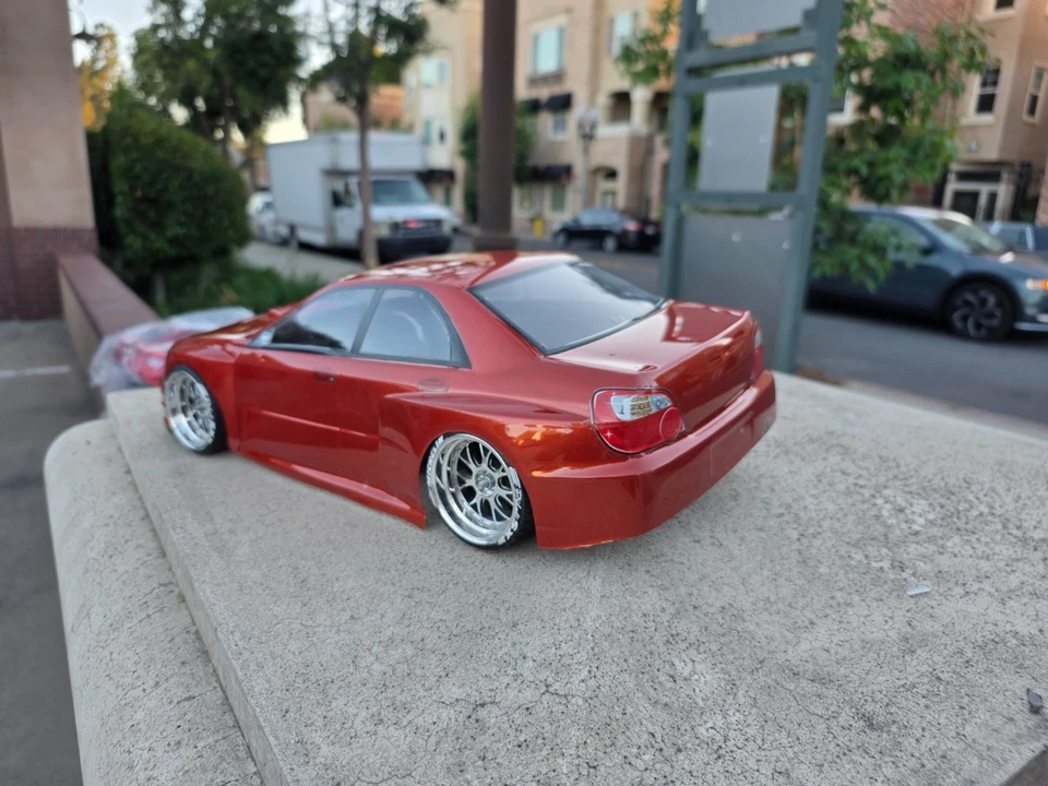 200mm 1/10 Custom Paint SUBARU 4Tec-2 drift RDS DC10 YD2 MST TT02 Body Only - Image 3 of 4