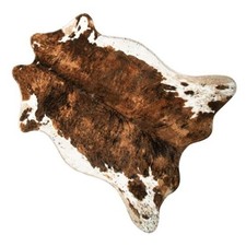 Faux Cowhide Rug Cute Cow Print Rugs Animal Area Carpet Western Decor for