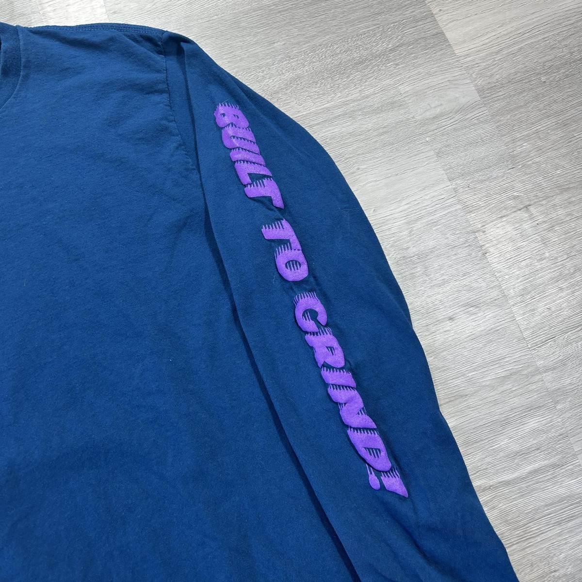 VINTAGE Independent Shirt Mens Medium Blue Long Sleeve Built To
