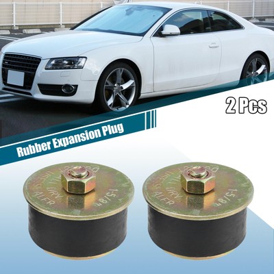2x Auto-Gummi-Expansions-Gefrierstopfen, passend für 1-5/8'' bis 1-3/4'' 41mm-44mm