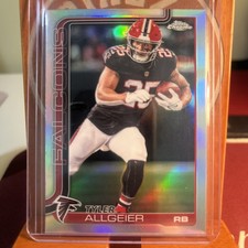 2025 Topps Chrome - Tyler Allgeier #17 Refractor