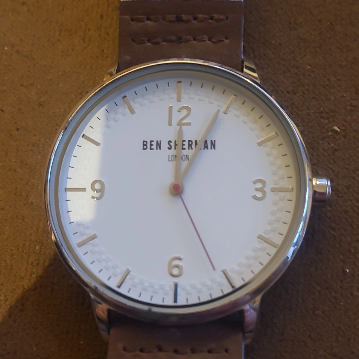 Ben Sherman Orologio Uomo Analogico Al quarzo con cinturino Cuoio WBS114UT