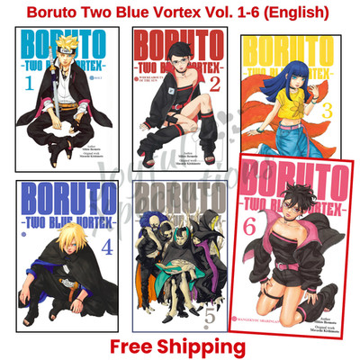 Boruto: Two Blue Vortex Manga Vol 1-6 SINGLE/FULL SET English