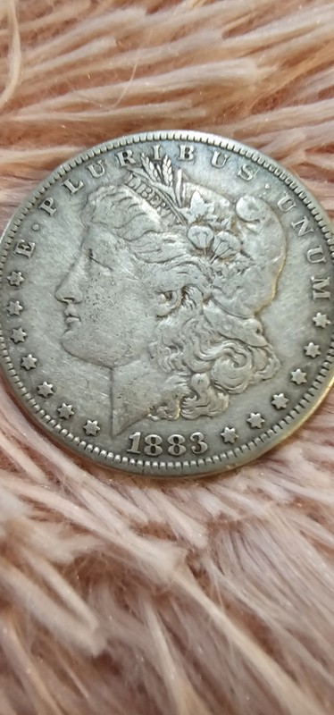 1883 Morgan Silver Dollar $1 Business Strike Philadelphia 0.900 Silver KM#110