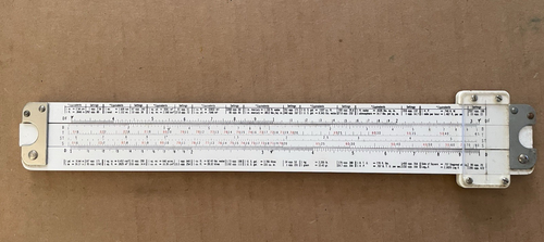 Vintage ACU-MATH Model #900 Professional Mannheim Trig Slide Rule w/ Case #30 - Picture 7 of 12