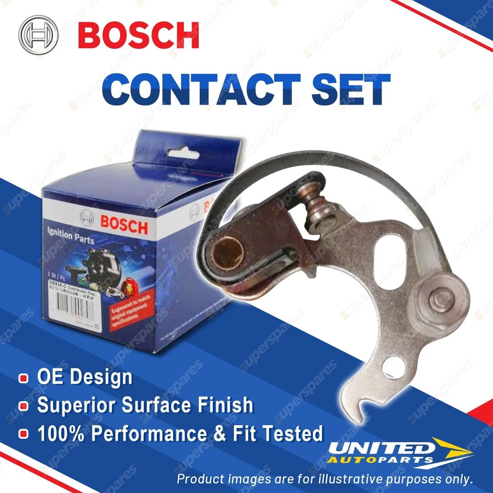Bosch Distributor Contact Set for Land Rover 88 109 Series 1 2 2A 3 I4 I6 58-80 - image 2 of 2