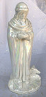 Holland Mold Nativity Scene Piece Iridescent White Shepard with herding dog