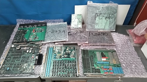 ESI Chicago Laser Boards Motorola vintage 68010 DIP's in sockets