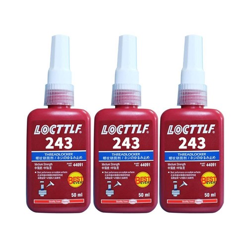 Loctite 243 Thread Lock 50ml Metal Bolt Stud Fast Fix Screw Glue Nut Compound - Picture 9 of 11