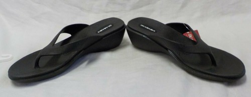 Okabashi Splash Wedge Sandals NWT Rubber Arch Support Non Skid Ergonomic Comfort - Picture 7 of 24