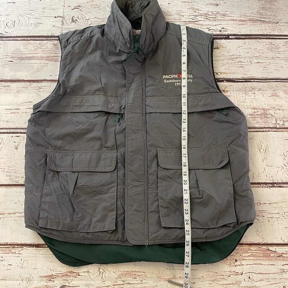 Chaleco WearGuard vintage Pacific Bell East Shore Safety 1992 talla mediana Foto 4 de 4