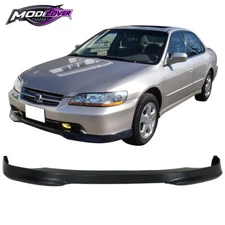 Fits 98-02 Honda Accord 4Dr Type-R TR Style Unfinished Front Bumper Lip PU