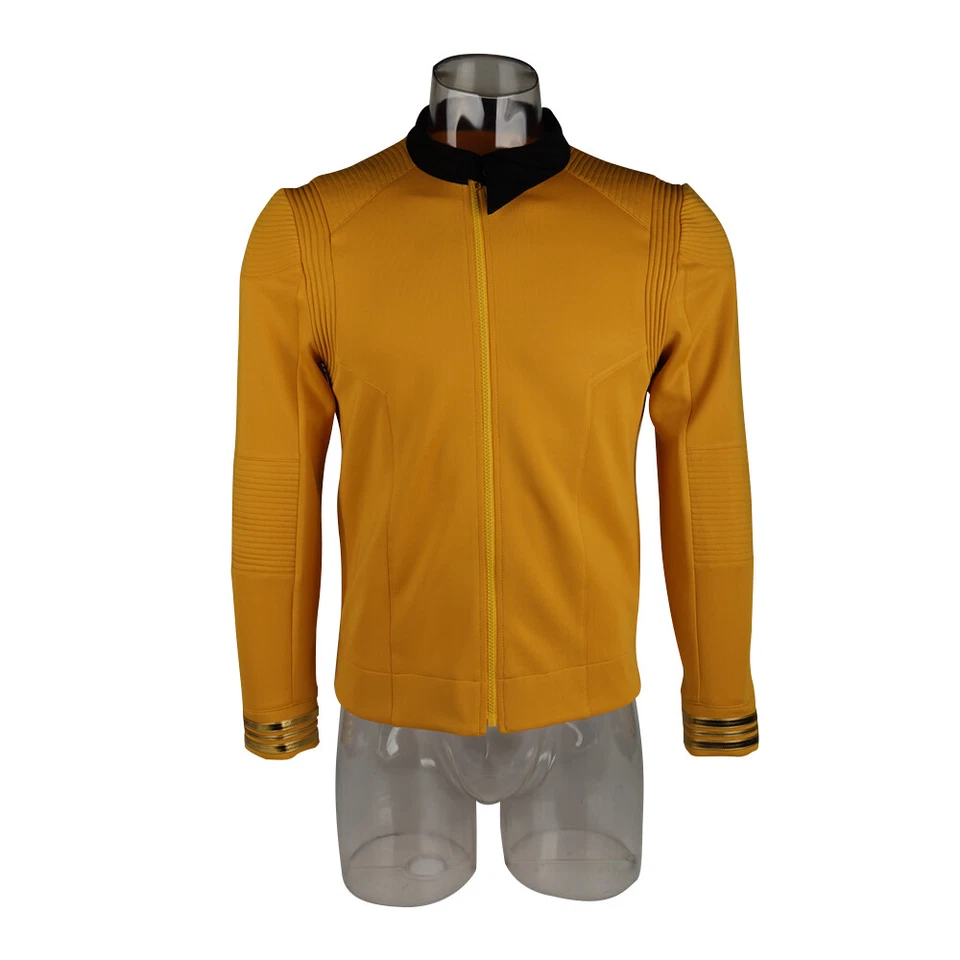 Discovery Temporada 2 Flota Estelar Capitán Lucio Camisa Dorada Uniforme Pin Set Foto 2 de 4