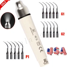 Dental Ultrasonic Scaler Handpiece LED Fit EMS/ 5Pc Piezo Scaler Tips