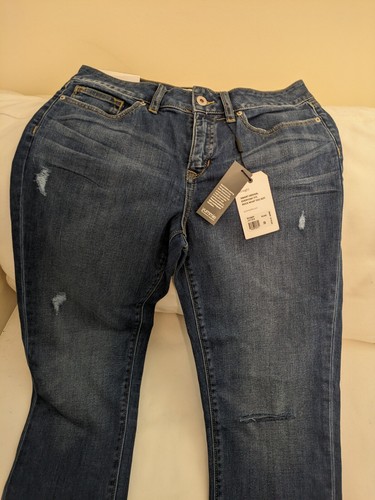 YUMMIE Straight, Distressed Jean NWT Sz. 28 - Picture 2 of 6