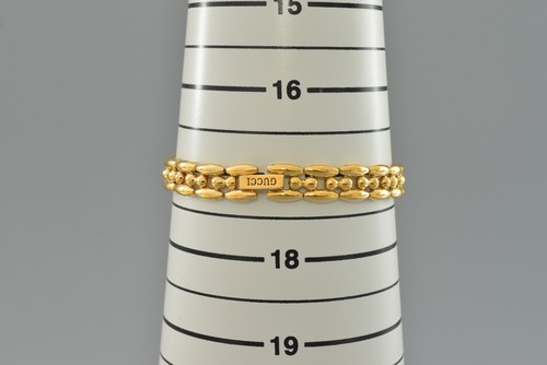 "25Batt" Vintage GUCCI 11/12 Change Bezel 1 Colors Gold 17cm Women Watch JAPAN - Picture 10 of 14