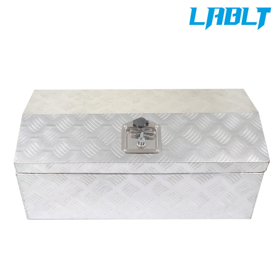 LABLT 30 英寸铝制卡车拖车舌头工具箱房车车底工具存储 — 第 2/4 张图片