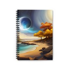 Waterside 118 pages Spiral Notebook - Ruled Line
