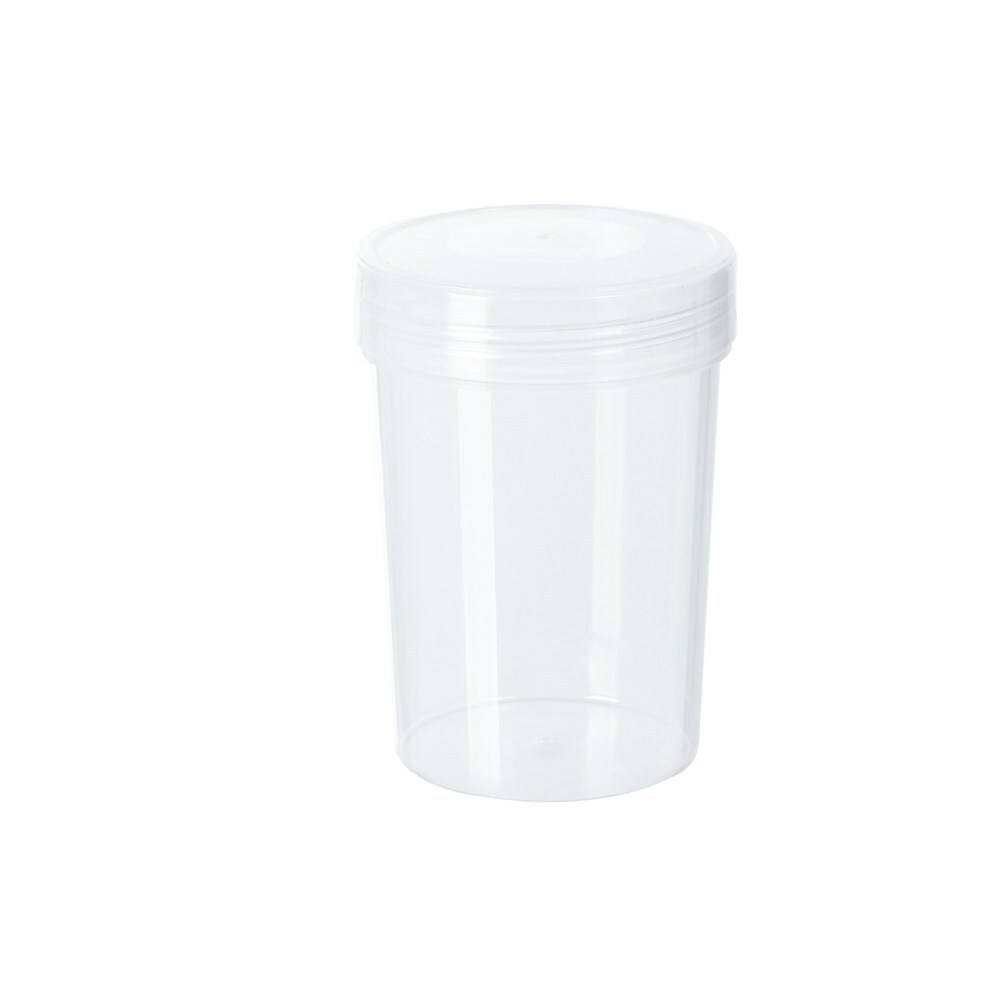 2/6/12x Screw Top Food Containers Plastic Twist Cap Lids Snack Pantry