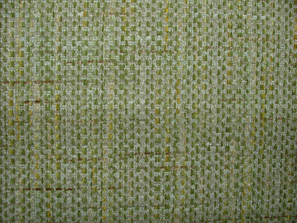1.2 Metros ILIV Zen Cáñamo Verde con Textura Tela Tejida Cojín Cortina Tapicería - Imagen 2 de 4