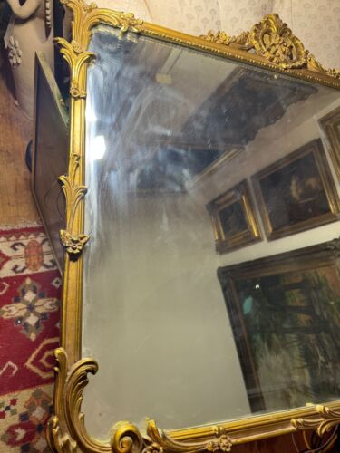 Huge Gold Gilt J.B. Van Sciver Co Wall Mirror - 47.0" W x 41.5" T x 1.75" D - Picture 16 of 23