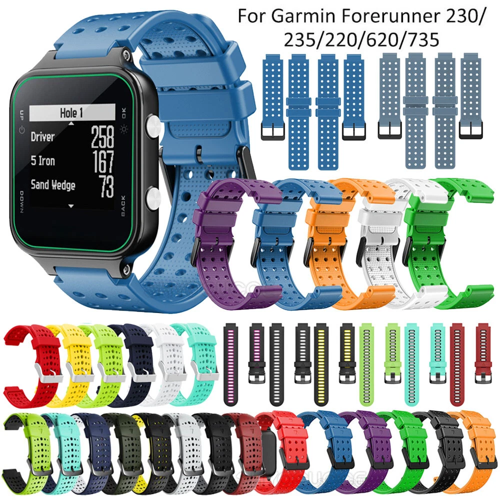 Smart Watch Straps For Garmin Forerunner 235 WatchBand Silicone Bracelet  For Forerunner 220/230/620/630/735XT GPS Accessories