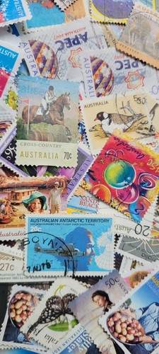 1000+ Bulk Australian Used OFF PAPER Stamps Kiloware 30% DISCOUNT for 2 or more! - Picture 8 of 24