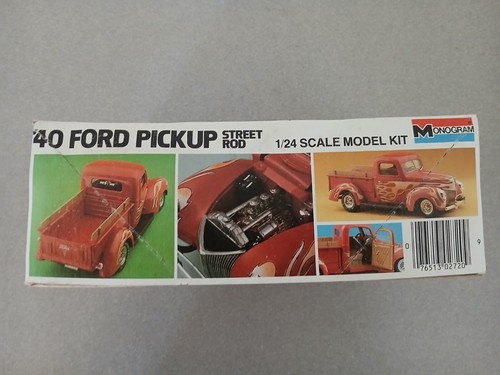 Monogram 1940 Ford Pickup Opened Box - Picture 2 of 12