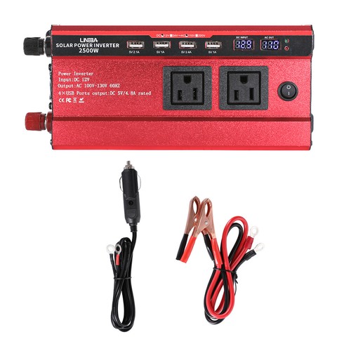 5000W Car Power Inverter DC 12V to AC 110V 120V Converter Adapter Charger Outlet - Picture 47 of 52
