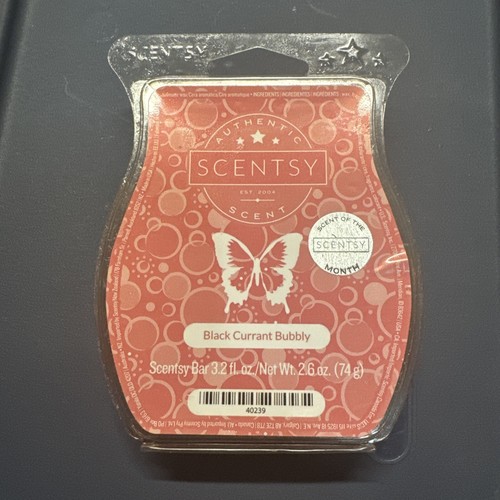 Scentsy Wax Bar Black Currant Bubbly Scent (3,2 Fl. oz.) Rentner NEU - Bild 1 von 5