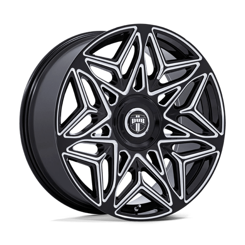 24X9 DUB 1PC DC274 ANOMALY 5X115/120 15MM GLOSS BLACK MILLED
