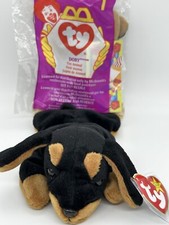 Doby Beanie Baby and Doby Teenie Beanie Babies Lot TY Beanie Babies Doberman