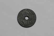 🧭 🇻🇳 FRENCH INDO CHINA 1 CENT 1941 SHARP DETAILS B55 #Z5350