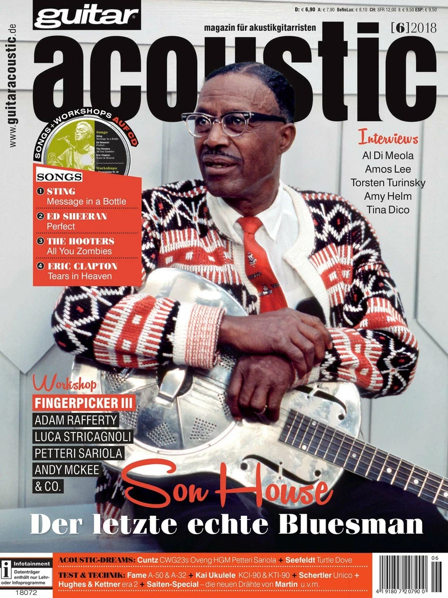 Bluesman on sale acoustic guitar