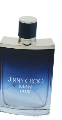 Jimmy Choo Man Blue By Jimmy Choo Tstr 3.4oz/100ml Edt Spray Men New&Unbox