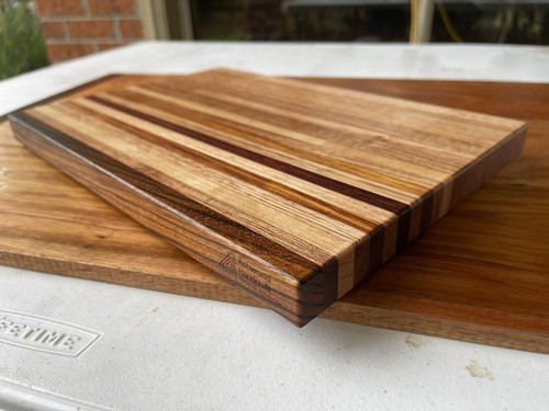 🇦🇺Hand Made Cutting Board | Serving Board | Side Grain | Exotics Timber - Picture 2 of 10