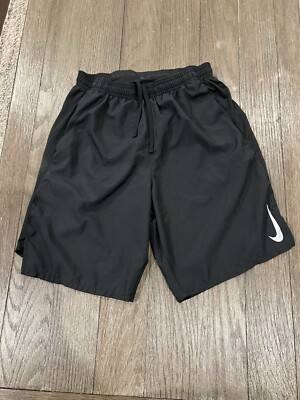 Mens Nike Lined Running Shorts Racing Black Small