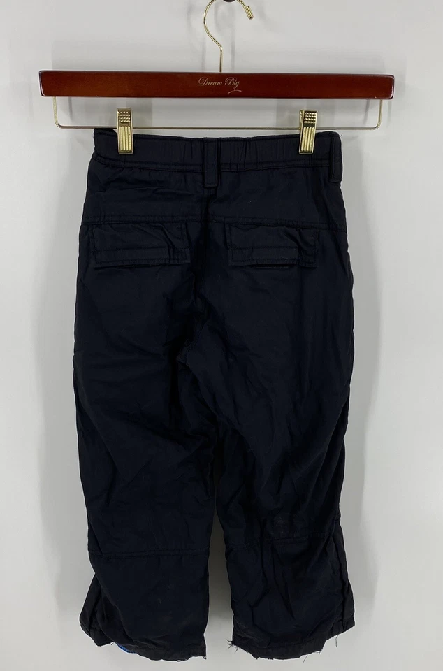 Pantalones de nieve GAP para niños talla pequeña 6/7 negros ropa exterior pantalones de nieve Foto 2 de 4