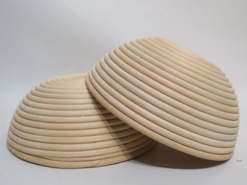 Banneton Bread Proofing Basket Two Round 8½" Baskets