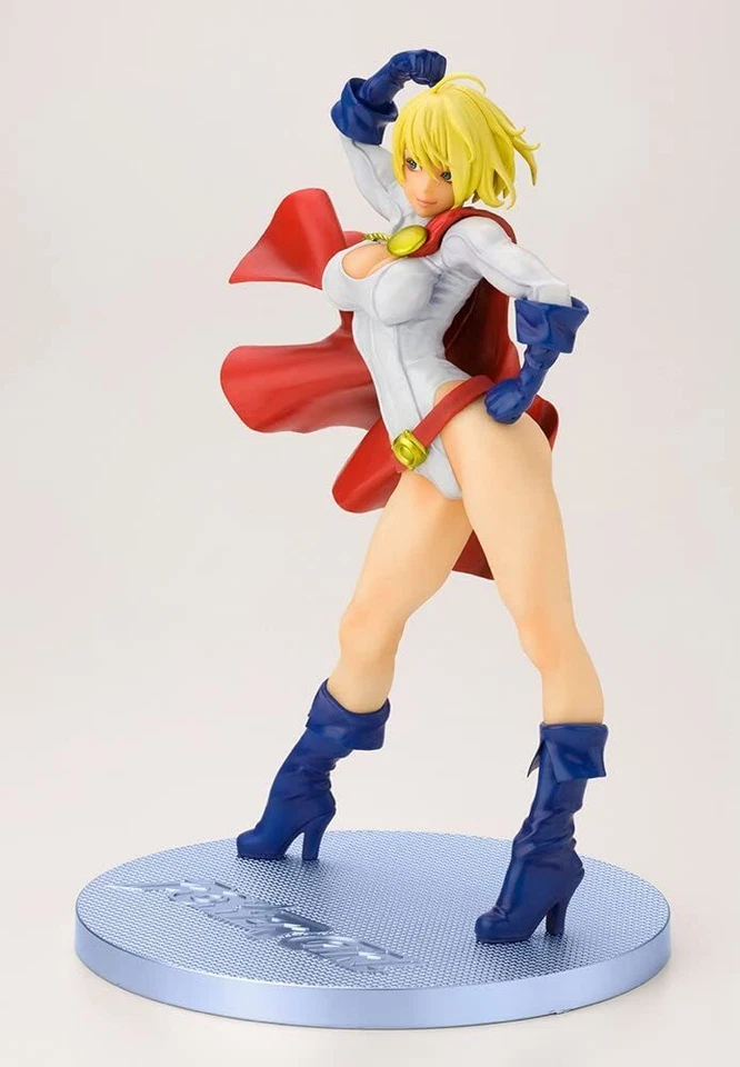 DC Comics Bishoujo Estatua Power Girl 1/7 Estatua Kotobukiya Figura 2da Edición Foto 2 de 4
