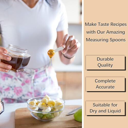 ® 1/2 Teaspoon2.5 mL | 2.5 cc Single Measuring Spoon Stainless Steel Individu... - Picture 5 of 6