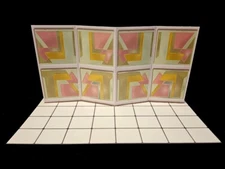 3.75" Cloud City Windows Diorama Wall w Floor Star Wars Hasbro Kenner Ships Free