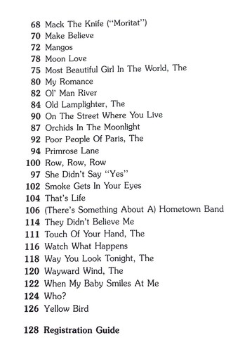 EZ Play Today #225 • Libro de canciones de Lawrence Welk •51 canciones• Ver imágenes para ver contenido - Imagen 3 de 3