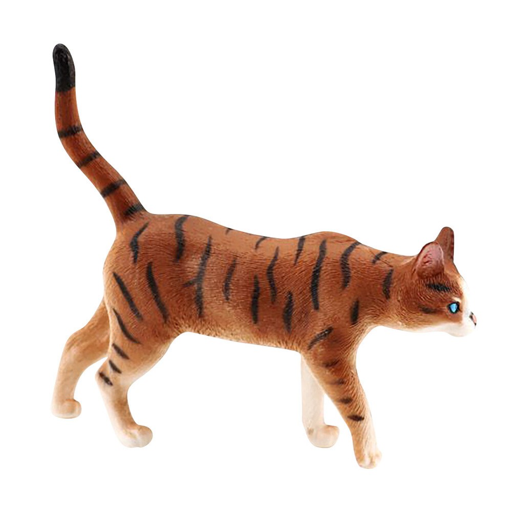 Realistic Simulation Pet Cat Figurine – Interactive Educational Toy for Kids  