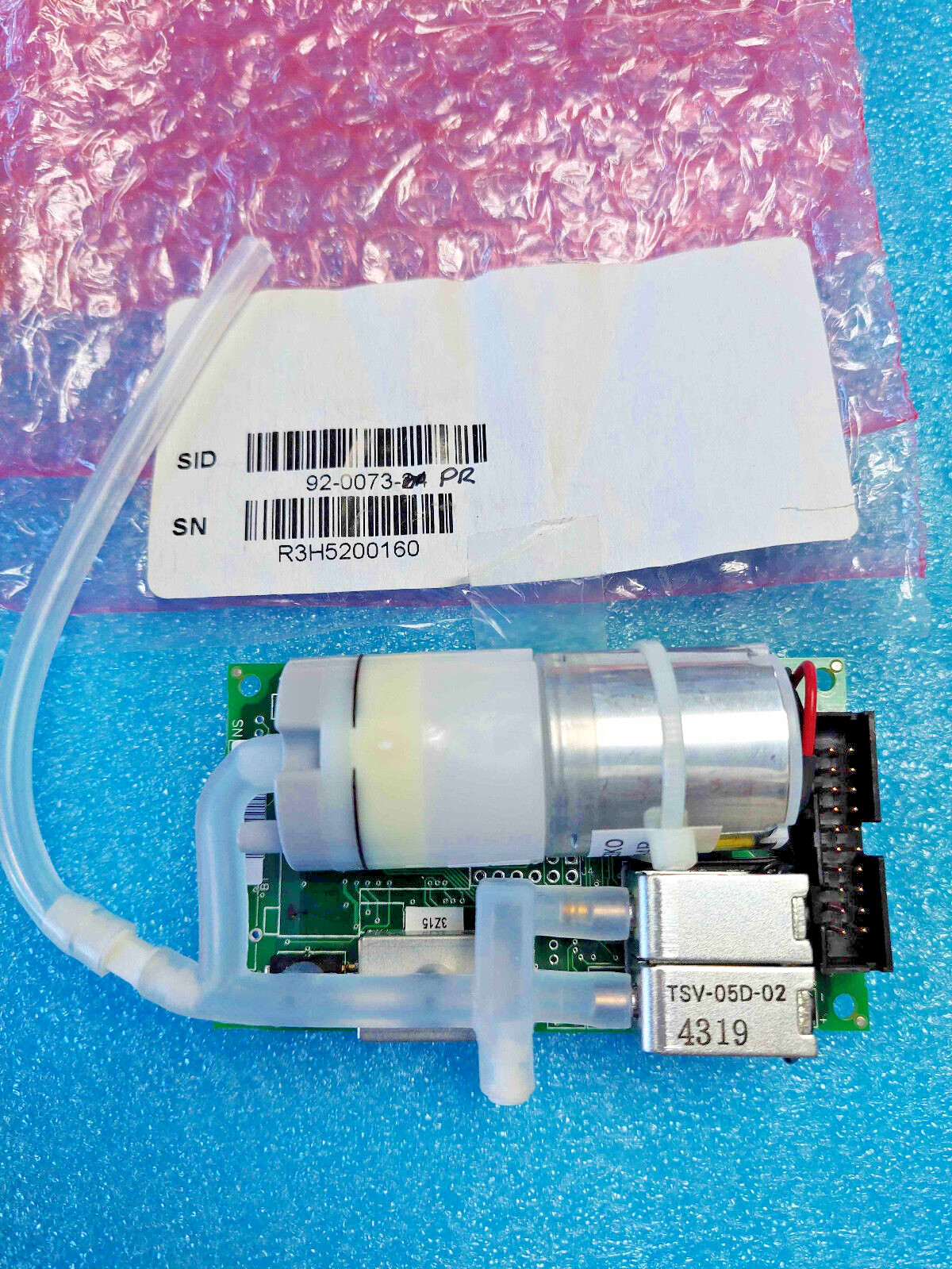 Module de pression Suntech 18-0058-00 Rev A avec pompe Seiko pour moniteur