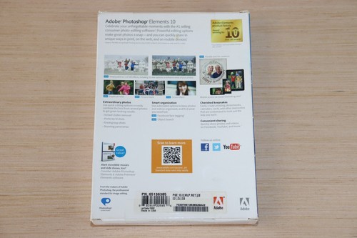 Adobe Photoshop Elements 10 for PC, Mac New Sealed, unopened software NIB - Picture 5 of 7