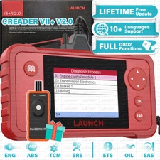 LAUNCH X431 VII+2.0 OBD2 Scanner Engine ABS Code Reader Car Diagnostic Scan Tool