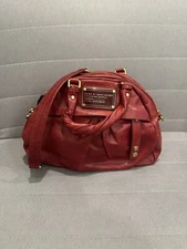 MARC by Marc Jacobs Handbag Crossbody Vibrant Red Orange Patent Leather Y2K