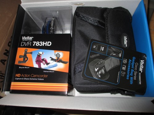 Vivitar Action Camcorder Waterproof DVR783-BLU/KT2-AMX NEW IN BOX - Picture 2 of 5