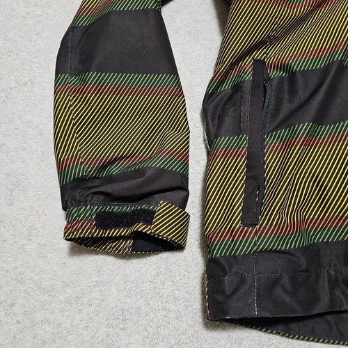 Burton Dryride Ski Jacket Womens XS Multicolor Striped Hooded - Picture 4 of 20